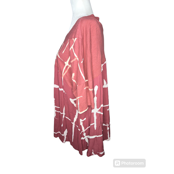 ANTHROPOLOGIE AKEMI + KIN RUST COLORED BOHO TOP, BOHEMIAN FALL TOP Medium - Picture 2 of 3